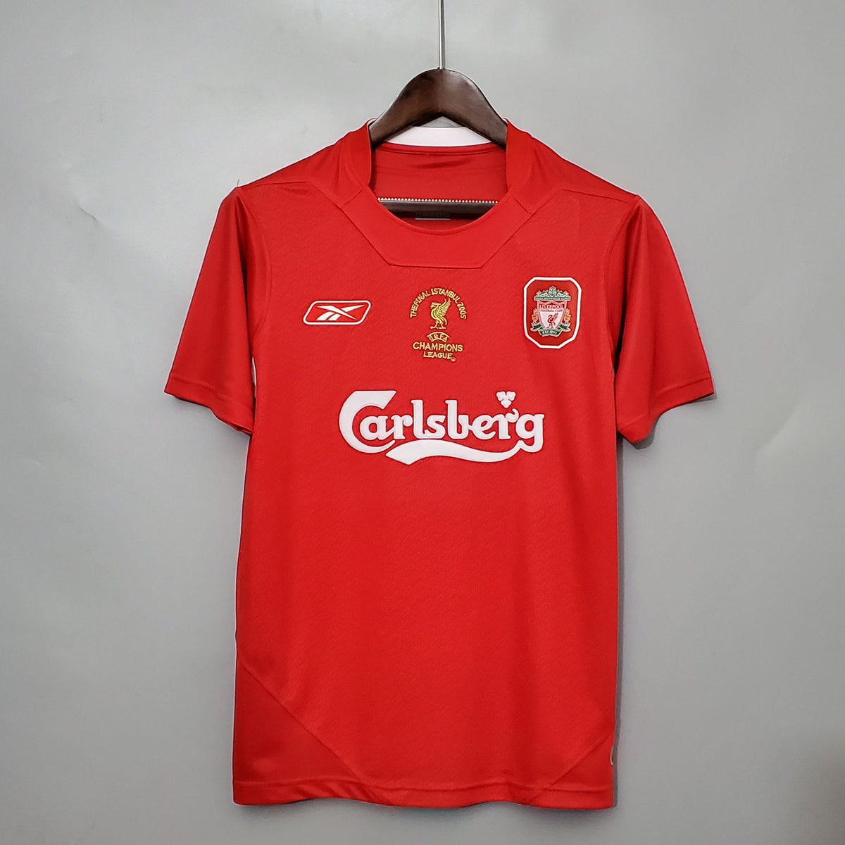 Liverpool 2005 Champions League Final Home Retro Jersey