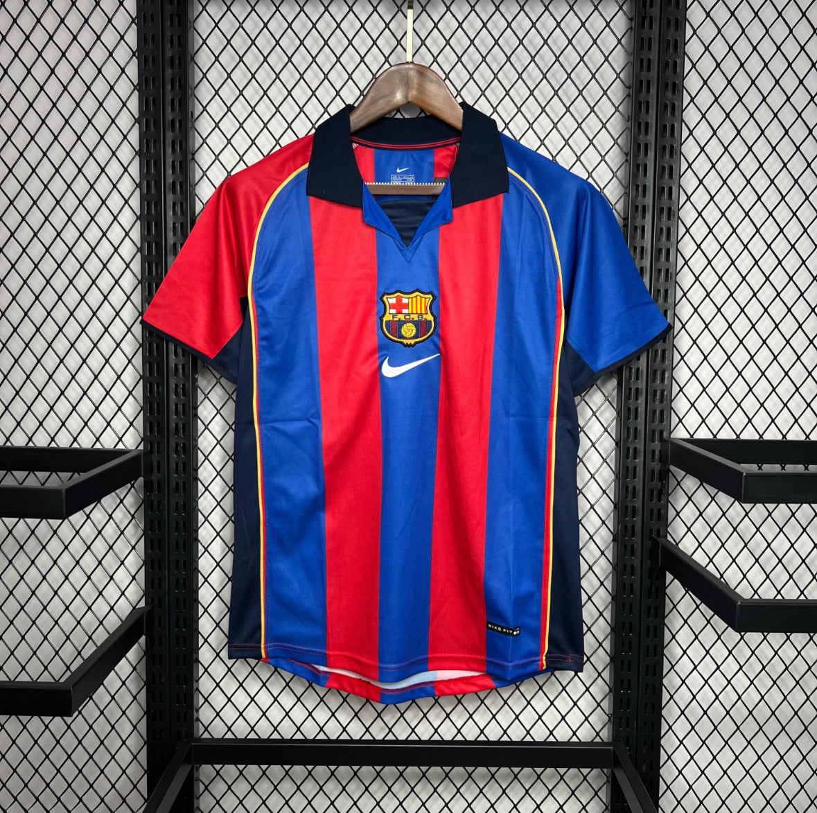 Barcelona 2001 Home Retro Jersey