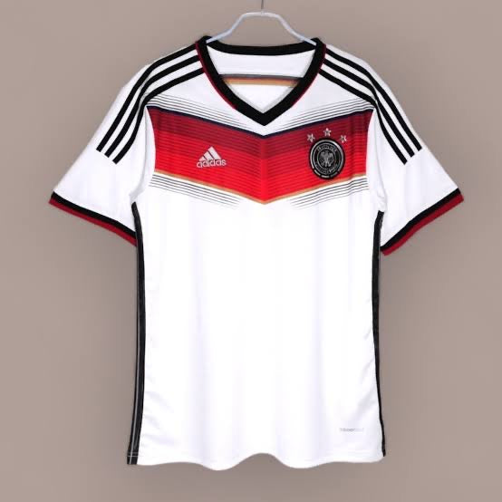 Germany 2014 Home World Cup Retro Jersey