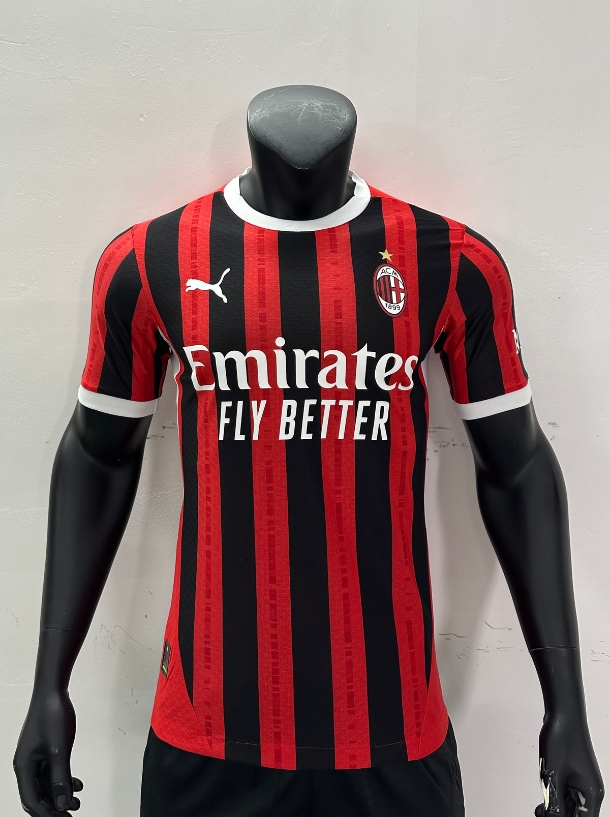 AC Milan Football Jersey Home 24 25 Season PLAYER VERSION