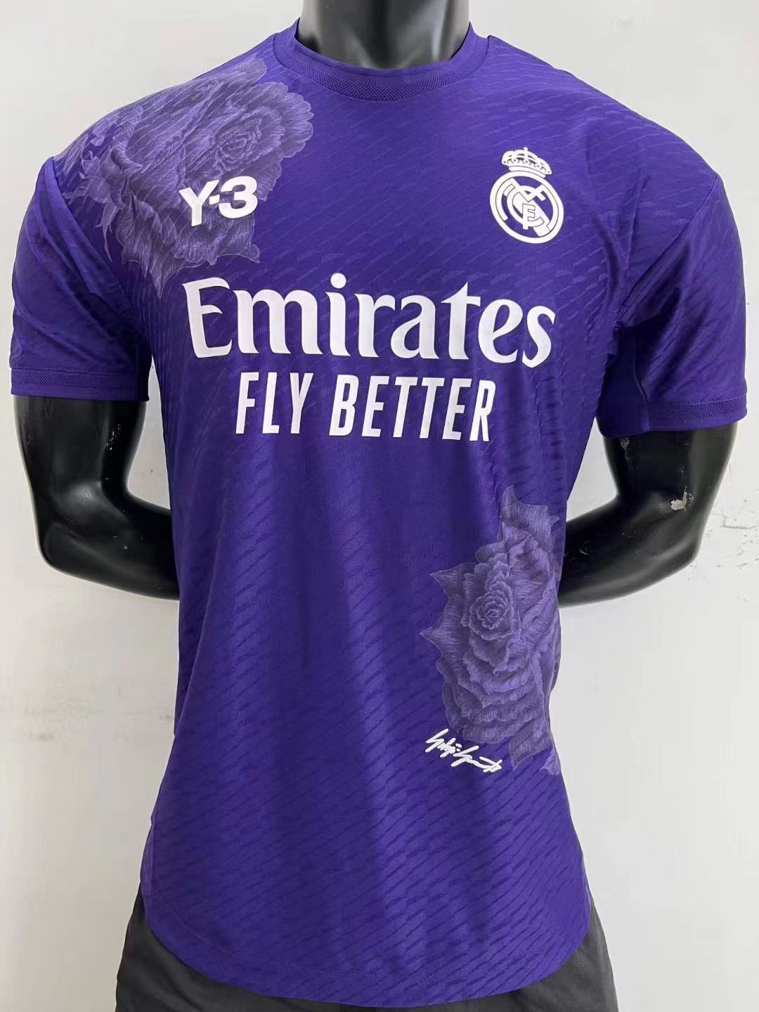 Real Madrid Y3 Purple 2024 PLAYER VERSION